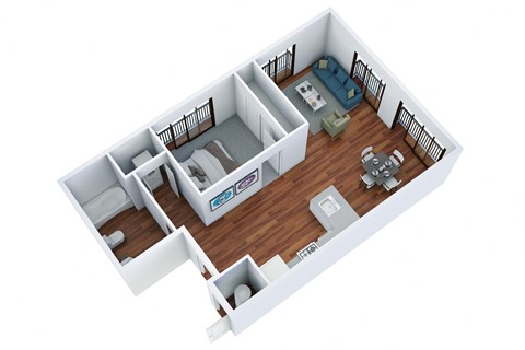 619 Nathan Place Studio-2 Beds Apartment for Rent - Photo Gallery 36